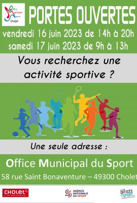 Portes ouvertes Office Municipal du Sport de Cholet