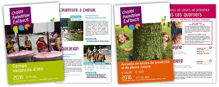 Programme d'été 2016 - camps et accueils de loisirs