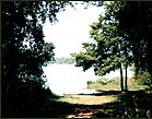 Etang des Noues - vue de la fret