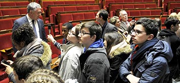 CMJ - Assemblée nationale et Visite de Paris