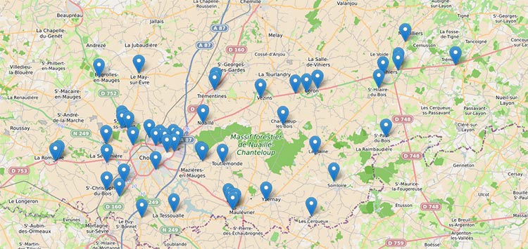 Cartographie - Les Zones d'activités économique