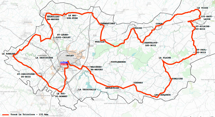 Télécharger le parcours de la cyclosportive en PDF