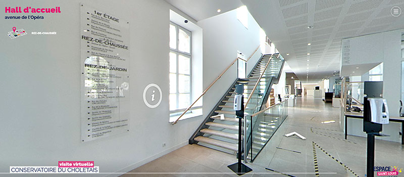 Conservatoire. Visite Virtuelle