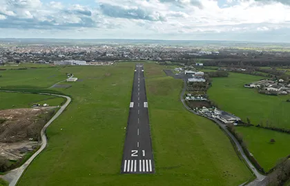 les équipements de l'aérodrome