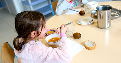 Les menus scolaires