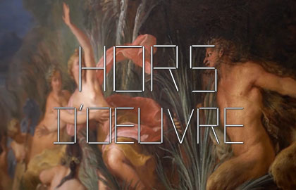 hors d'oeuvre : 1 miute, 1 oeuvre en vidéo
