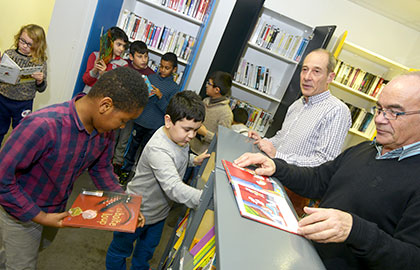 les relais lecture, bibliothèques de quartiers - Cholet