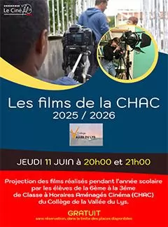 Les films de la CHAC