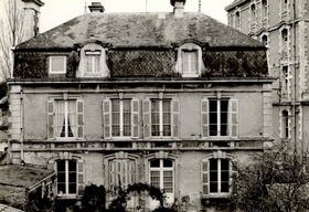 Hier / Aujourd'hui. Maison de matre, rue Saint-Bonaventure