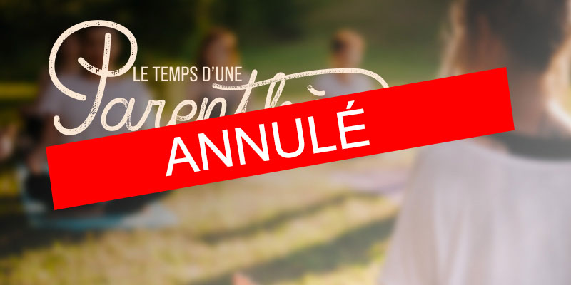 ANNUL. Balade musicale au Parc de Moine