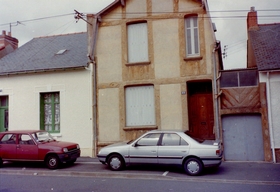 Hier / Aujourd'hui. Une maison, rue Barjot