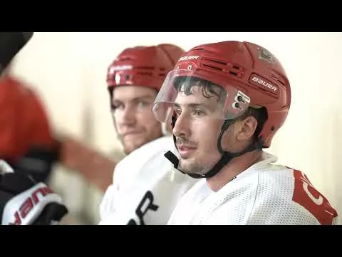 Hockey sur Glace - Sance d'entrainement avec Les Dogs